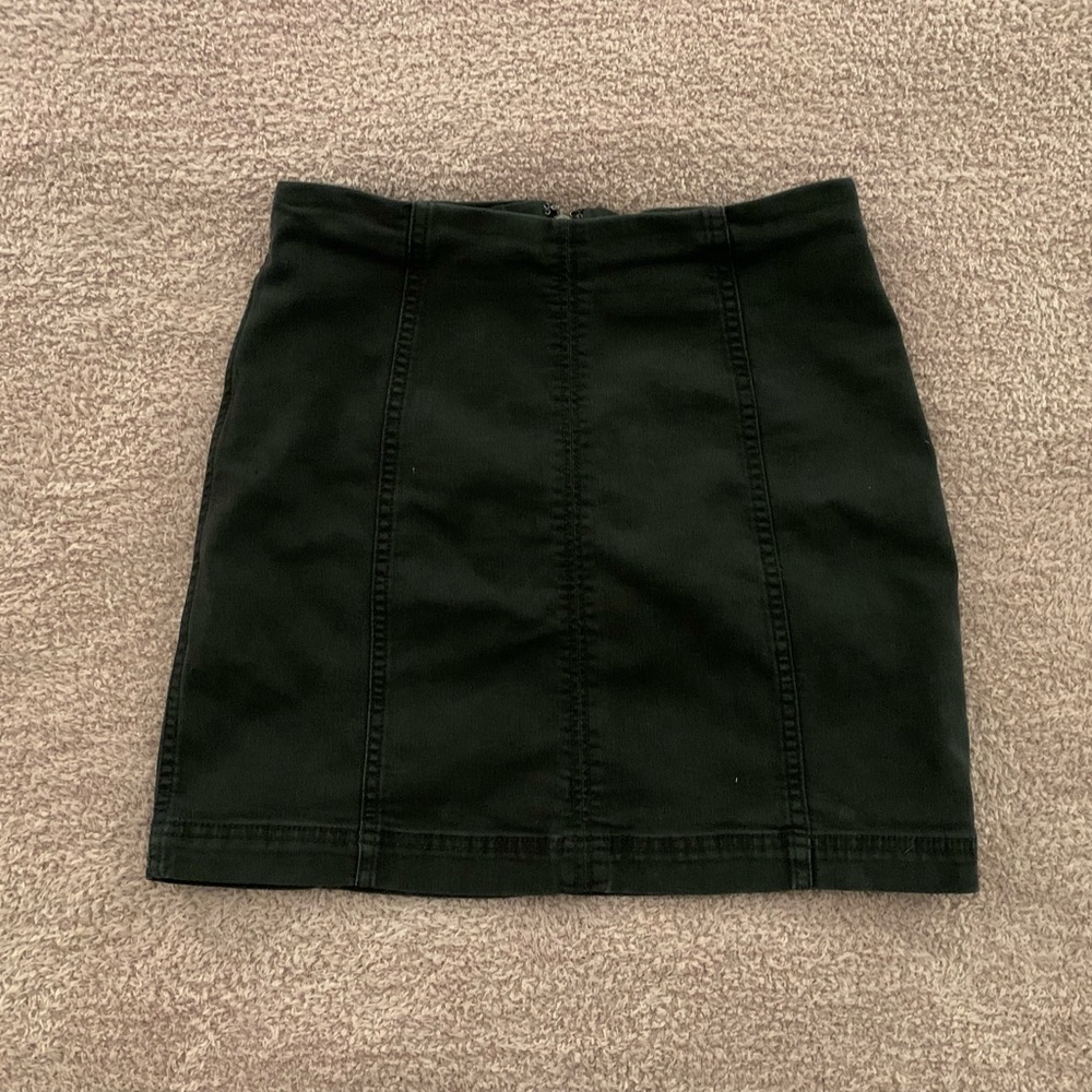 Free People Modern Femme Denim Skirt